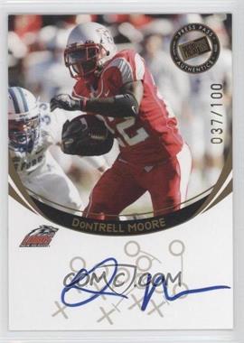 2006 Press Pass - Autographs - Gold #_DOMO - DonTrell Moore /100