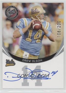 2006 Press Pass - Autographs - Silver #_DROL - Drew Olson /200