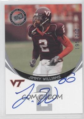 2006 Press Pass - Autographs - Silver #_JIWI - Jimmy Williams /200