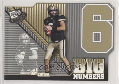 2006 Press Pass - Big Numbers #BN 28 - Jay Cutler