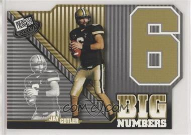 2006 Press Pass - Big Numbers #BN 28 - Jay Cutler