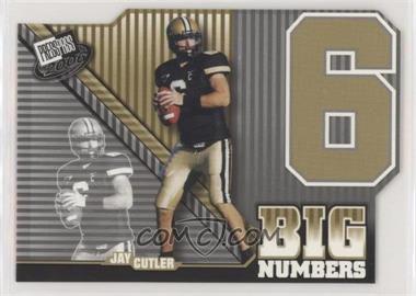 2006 Press Pass - Big Numbers #BN 28 - Jay Cutler