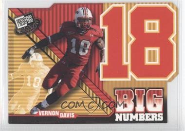 2006 Press Pass - Big Numbers #BN 8 - Vernon Davis