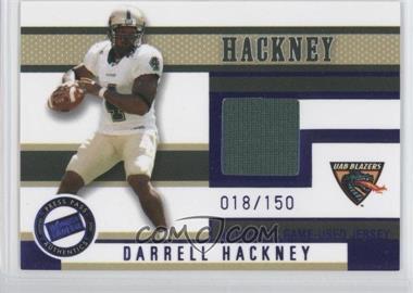 2006 Press Pass - Game-Used Jersey - Blue #JC/DH - Darrell Hackney /150