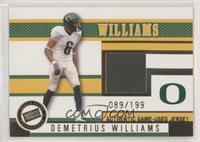 Demetrius Williams #/199