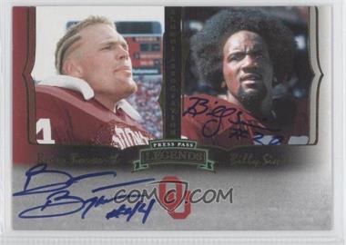 2006 Press Pass Legends - Alumni Association Autographs #BBBS - Brian Bosworth, Billy Sims /50