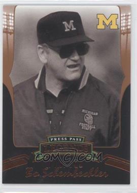 2006 Press Pass Legends - [Base] - Bronze #B88 - Bo Schembechler /999