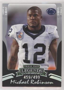 2006 Press Pass Legends - [Base] - Silver #S35 - Michael Robinson /499