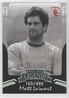 Matt Leinart (Black & White) #/499