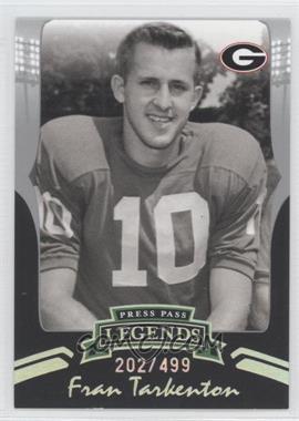 2006 Press Pass Legends - [Base] - Silver #S61 - Fran Tarkenton /499