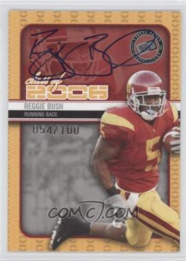 2006 Press Pass SE - Class of 2006 Autographs #_REBU - Reggie Bush /100