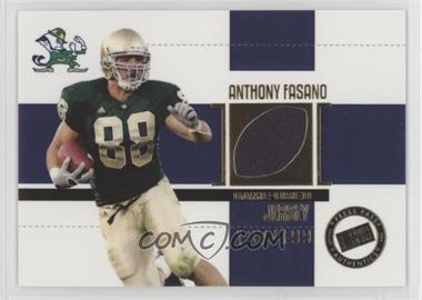 2006 Press Pass SE - Game Used Jerseys - Gold #JC/AF - Anthony Fasano /199
