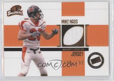 2006 Press Pass SE - Game Used Jerseys - Gold #JC/MH - Mike Haas /199