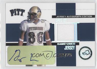 2006 Press Pass SE - Game Used Jerseys Autographs #JC/GL - Greg Lee /25