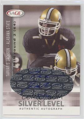 2006 SAGE - Autographs - Silver Level #A27 - Tarvaris Jackson /400