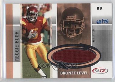 2006 SAGE - Jersey - Bronze #J3 - Reggie Bush /75