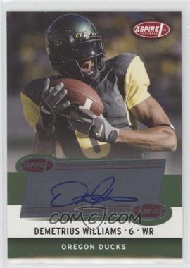 2006 SAGE Aspire - Autographs #18A - Demetrius Williams