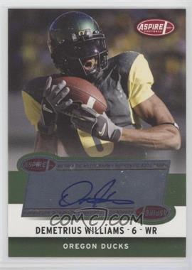 2006 SAGE Aspire - Autographs #18A - Demetrius Williams