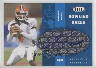 2006 SAGE Hit - Autographs - Blue #A4 - Omar Jacobs