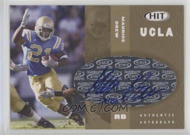 2006 SAGE Hit - Autographs - Gold #A20 - Maurice Drew /250