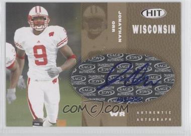 2006 SAGE Hit - Autographs - Gold #A29 - Jonathan Orr /250