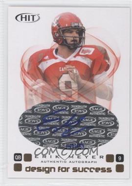 2006 SAGE Hit - Design for Success - Autographs #D-24 - Erik Meyer /100