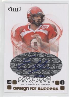 2006 SAGE Hit - Design for Success - Autographs #D-24 - Erik Meyer /100