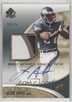 Rookie Authentic Signature Patch - Jason Avant #/25