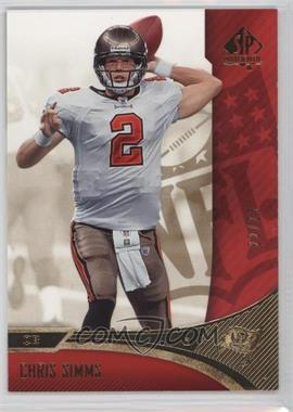 2006 SP Authentic - [Base] - Gold #82 - Chris Simms /25