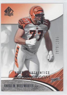 2006 SP Authentic - [Base] #125 - Rookie Authentics - Andrew Whitworth /1399