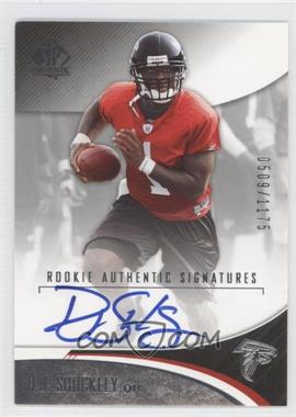 2006 SP Authentic - [Base] #191 - Rookie Authentic Signatures - D.J. Shockley /1175