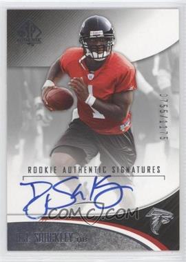2006 SP Authentic - [Base] #191 - Rookie Authentic Signatures - D.J. Shockley /1175