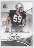 Rookie Authentic Signatures - Darnell Bing #/1,175