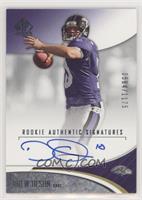 Rookie Authentic Signatures - Drew Olson #/1,175