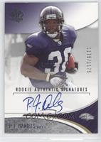 Rookie Authentic Signatures - P.J. Daniels #/1,175