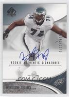 Rookie Authentic Signatures - Winston Justice #/1,175