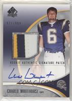 Rookie Authentic Signature Patch - Charlie Whitehurst [EX to NM] #/999