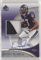 Rookie Authentic Signature Patch - Demetrius Williams #/999