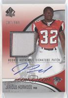 Rookie Authentic Signature Patch - Jerious Norwood #/999