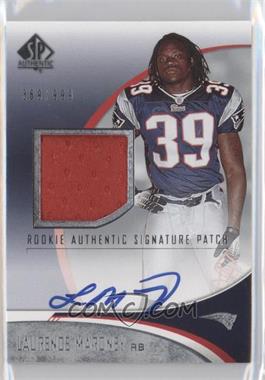 2006 SP Authentic - [Base] #240 - Rookie Authentic Signature Patch - Laurence Maroney /999