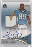 Rookie Authentic Signature Patch - Marcedes Lewis #/999