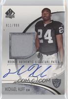 Rookie Authentic Signature Patch - Michael Huff [Good to VG‑EX]…