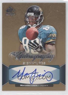 2006 SP Authentic - Chirography Signatures #CH-ML - Marcedes Lewis