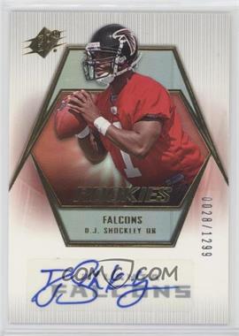 2006 SPx - [Base] - Autographs #160 - Rookies - D.J. Shockley /1299