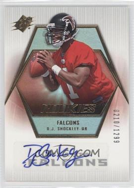 2006 SPx - [Base] - Autographs #160 - Rookies - D.J. Shockley /1299