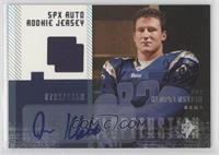 Autographed Rookie Jersey - Joe Klopfenstein #/1,299