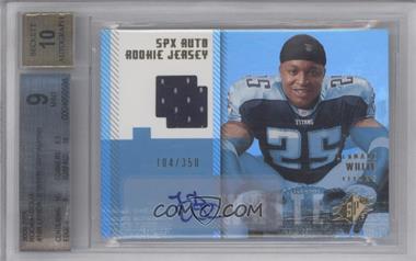 2006 SPx - [Base] - Gold #188 - Autographed Rookie Jersey - LenDale White /350 [BGS 9 MINT]