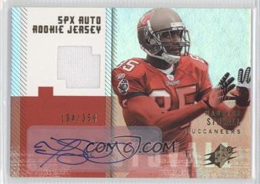 2006 SPx - [Base] - Gold #202 - Autographed Rookie Jersey - Maurice Stovall /350