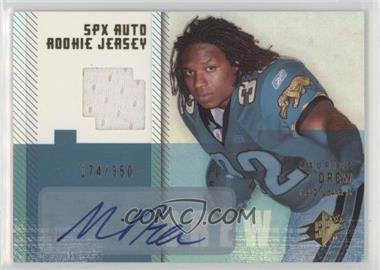 2006 SPx - [Base] - Gold #203 - Autographed Rookie Jersey - Maurice Drew /350