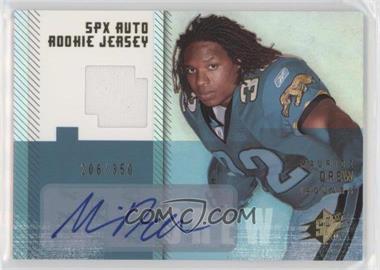 2006 SPx - [Base] - Gold #203 - Autographed Rookie Jersey - Maurice Drew /350